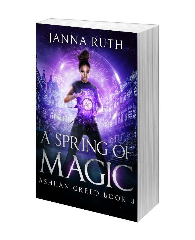 A Spring of Magic (Ashuan Greed 3, signed paperback)