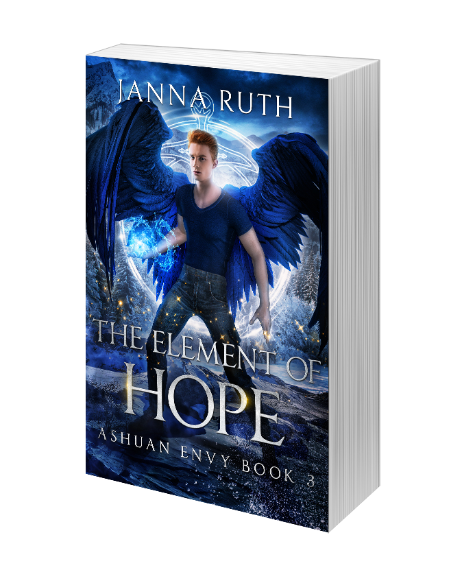 Book cover of 'The Element of Hope' by Janna Ruth on a white background