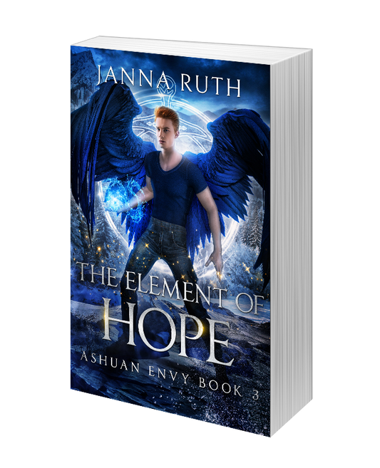 Book cover of 'The Element of Hope' by Janna Ruth on a white background